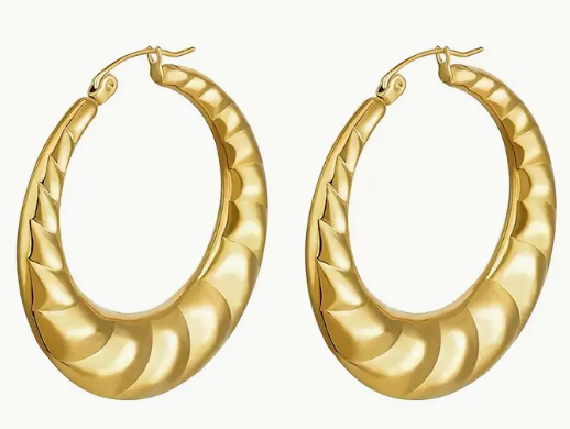 Stunning Hollow Hoop Earrings