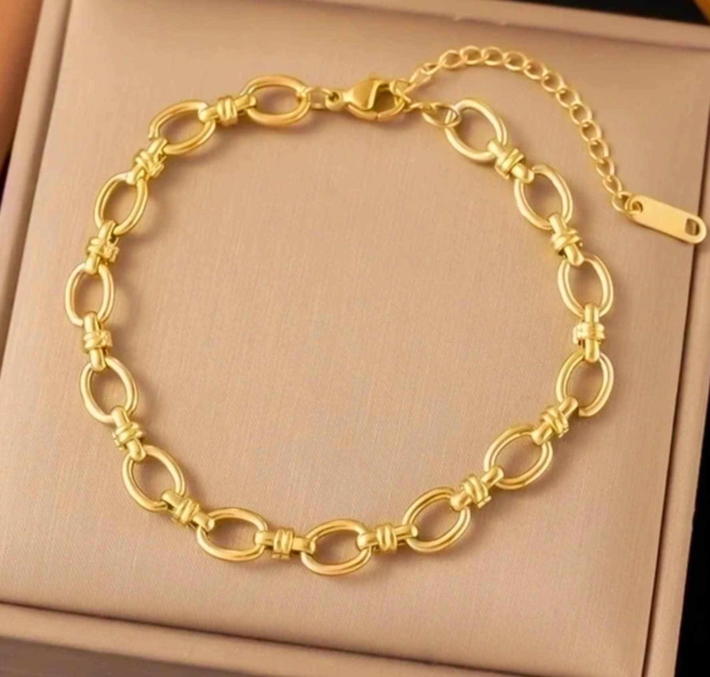 Heart Filled Bracelet Water-Proof & Non Tarnishing Bracelet