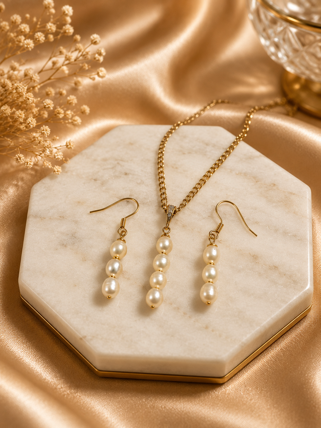 Light Yellow Freshwater Pearls