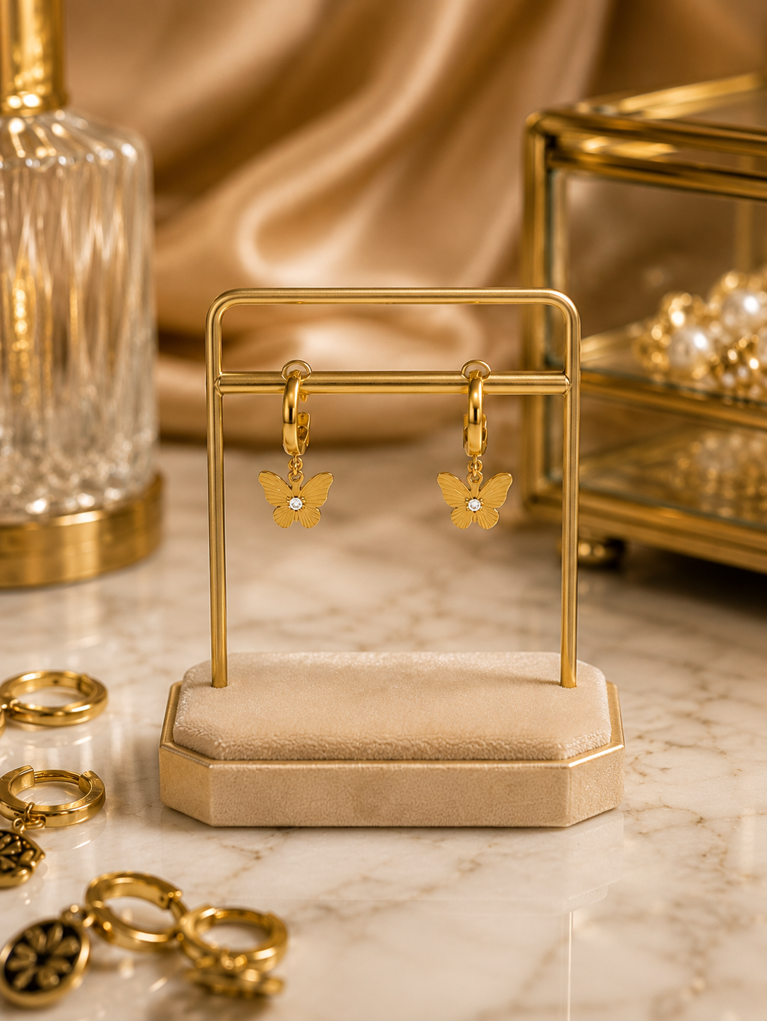 Cute Mini Angel Earrings