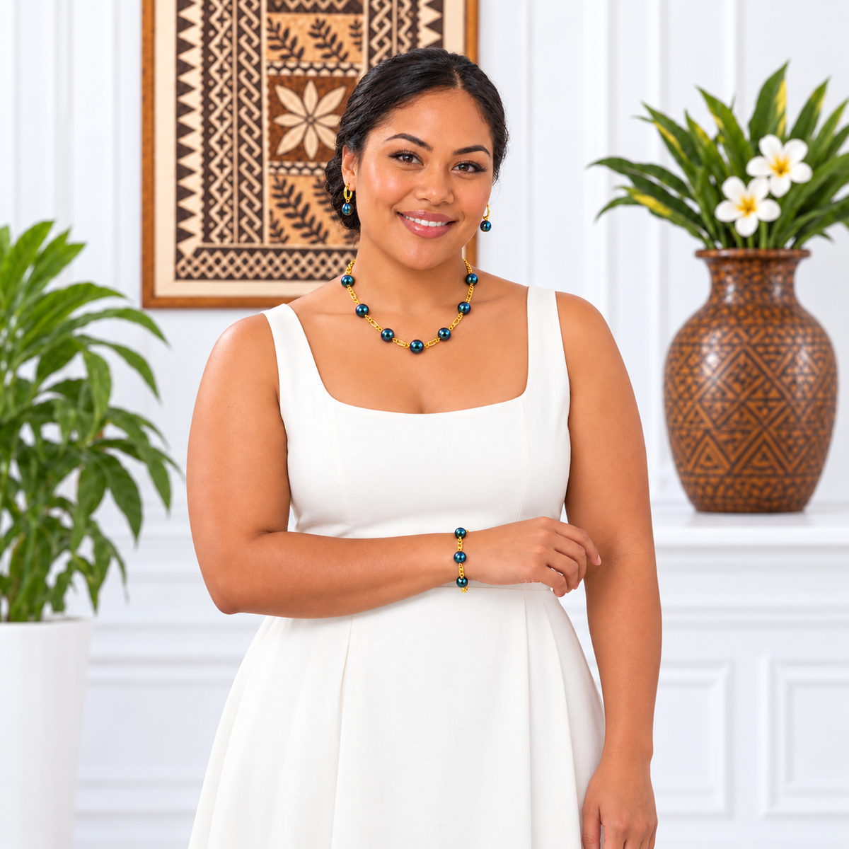 Leilani - Multiple Pearls Set "Rare Beauty Endless Found"