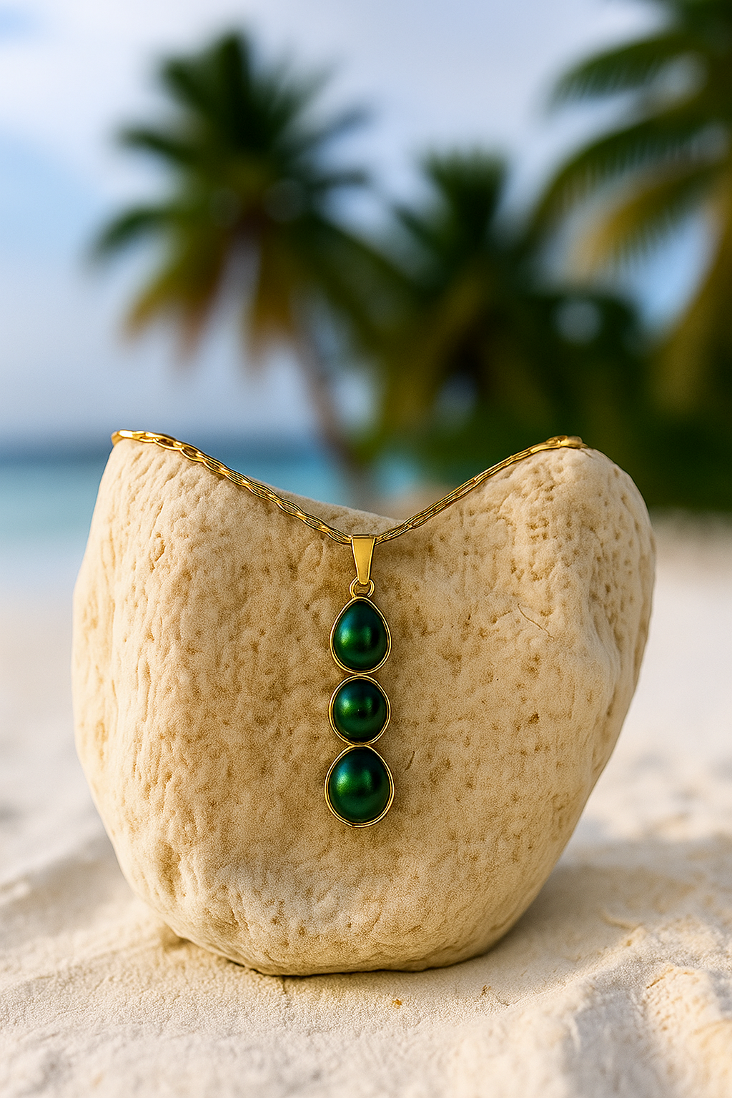 Caged Pearl Elegance