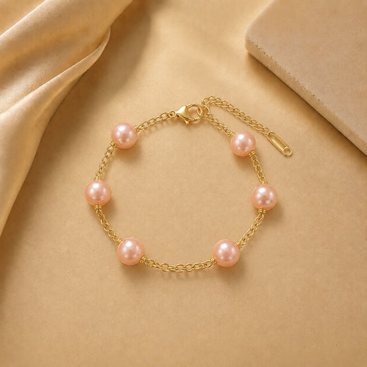 ✨ Light Pink Pearl Bracelet ✨