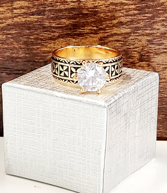 Mamanu Ring: Solid Gold filled