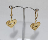 High quality Stainless Earrings "LOVE"