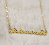 Solomon Is - High Quality Personalised Pendant Necklace