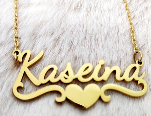 Custom-made Personalised Name Pendant (37-50mm x 15mm)