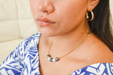 ISLA NECKLACE - MIXED NATURAL PEARL NECKLACE - GF