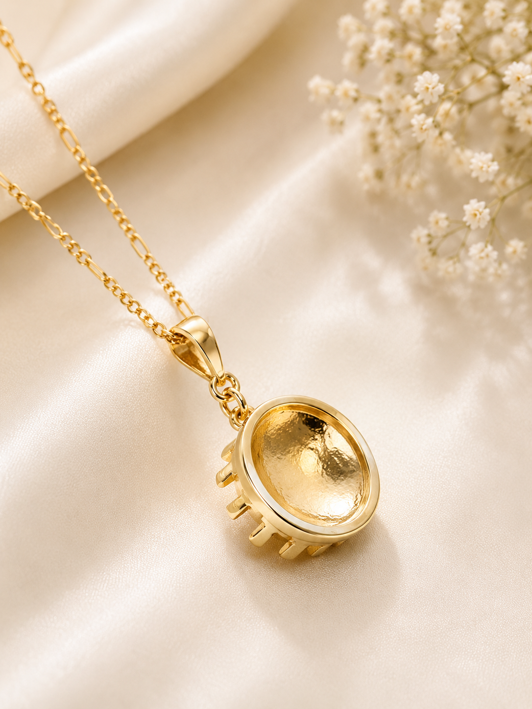 New ARRIVAL! TANOA GOLD Pendant Necklace with Solid 14k Gold-Filled Chain