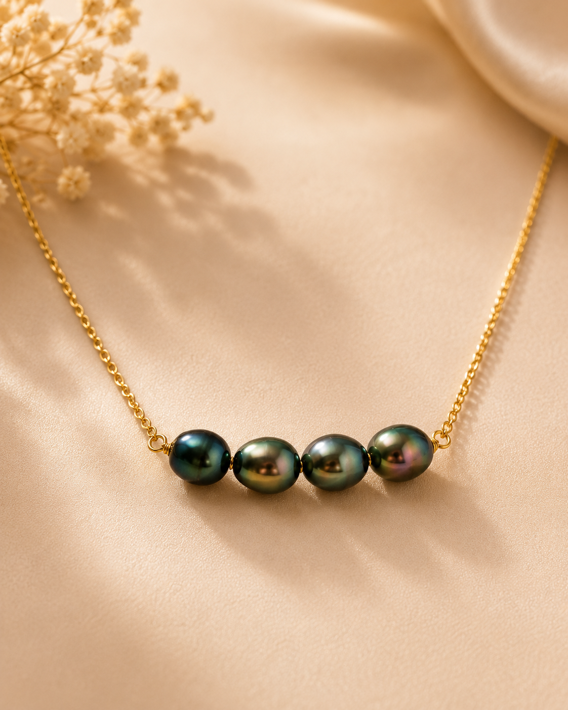 Monoi – Genuine Tahitian Pearl Necklace