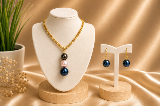 Hokulani - Triple Pearl Set