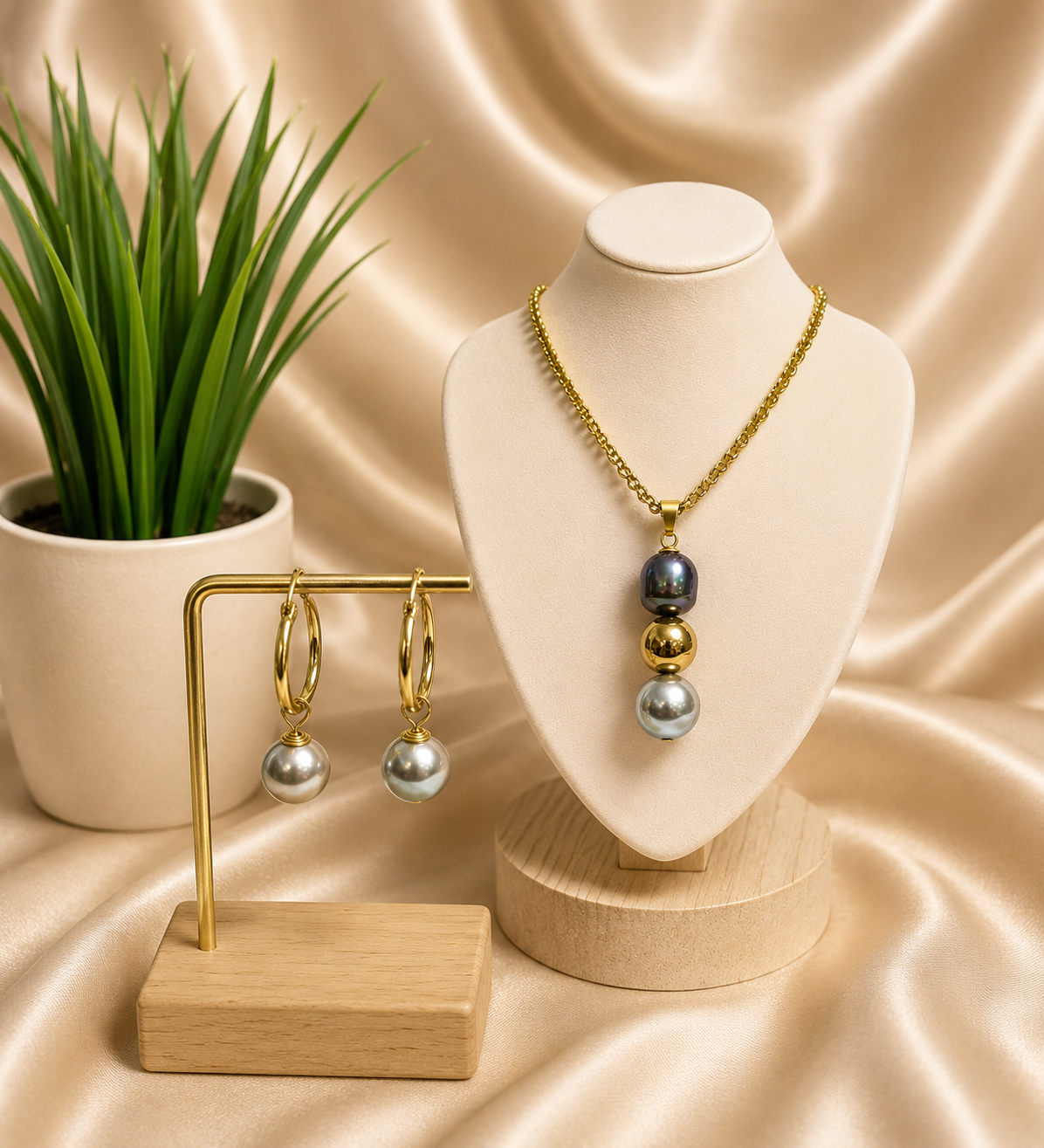 Seraphia - Triple Pearl Set