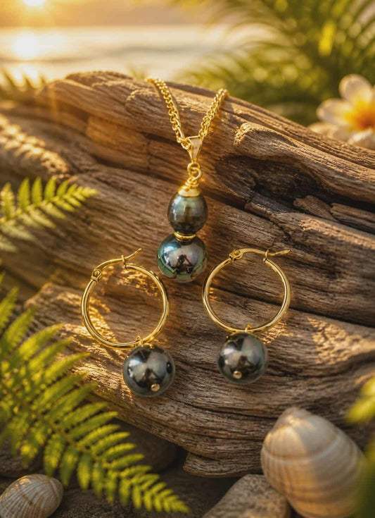 Island Moon Pearl Set