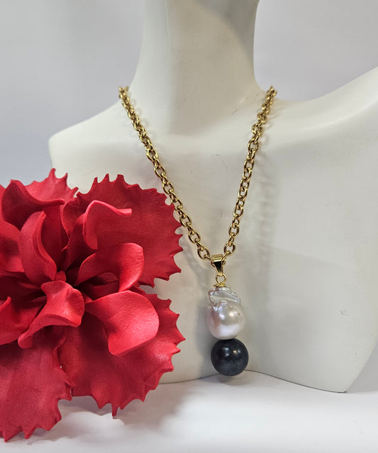 Natural Premium Baroque Pearls Necklace