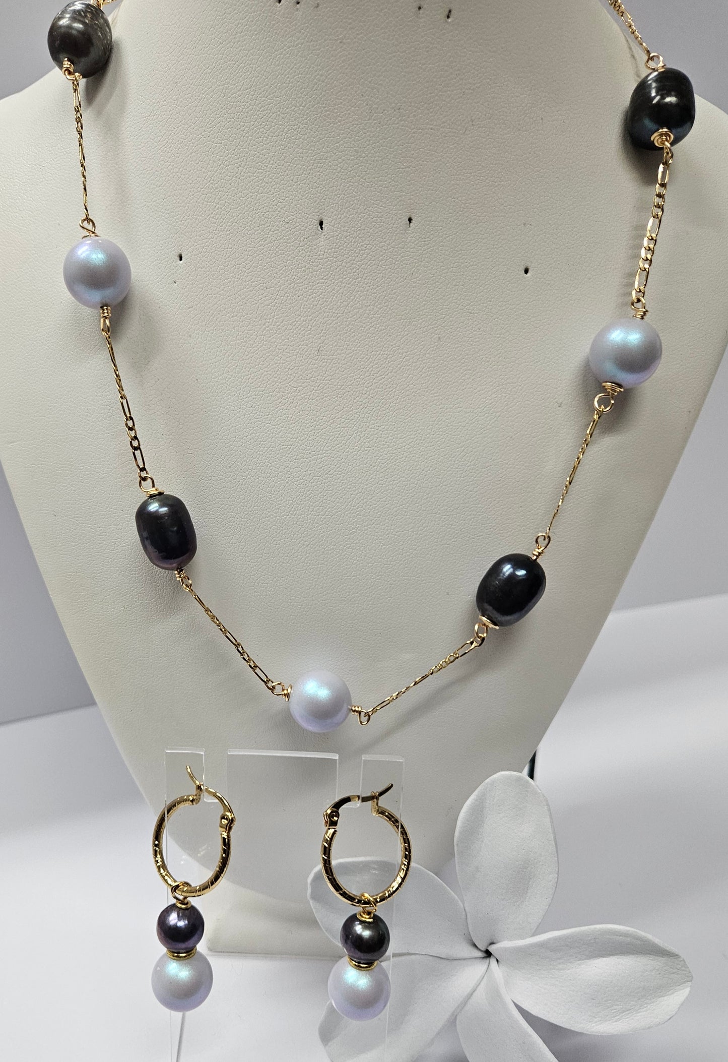 JASMINE - PEARLS SET