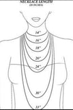 Tahitian Pearl Necklace Blend with Gemstone - 14K GF