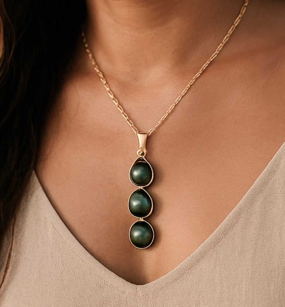 Caged Pearl Elegance