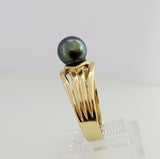 Kiana - A Grade Natural Tahitian Pearl Ring