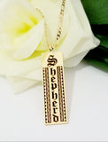 Personalised Name with  Tribal Pattern Pendant With OPTIONS Necklace