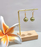 TWINA - Premium Green Pistachio Swarovski Pearl Set