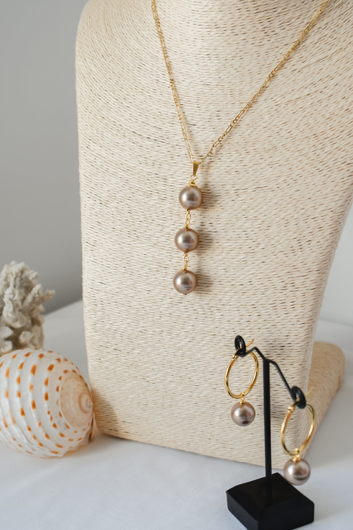 CELESTE - Swarovski Pearl Drop Design Set - MULTICOLOUR VARIETY - 14k Goldfilled