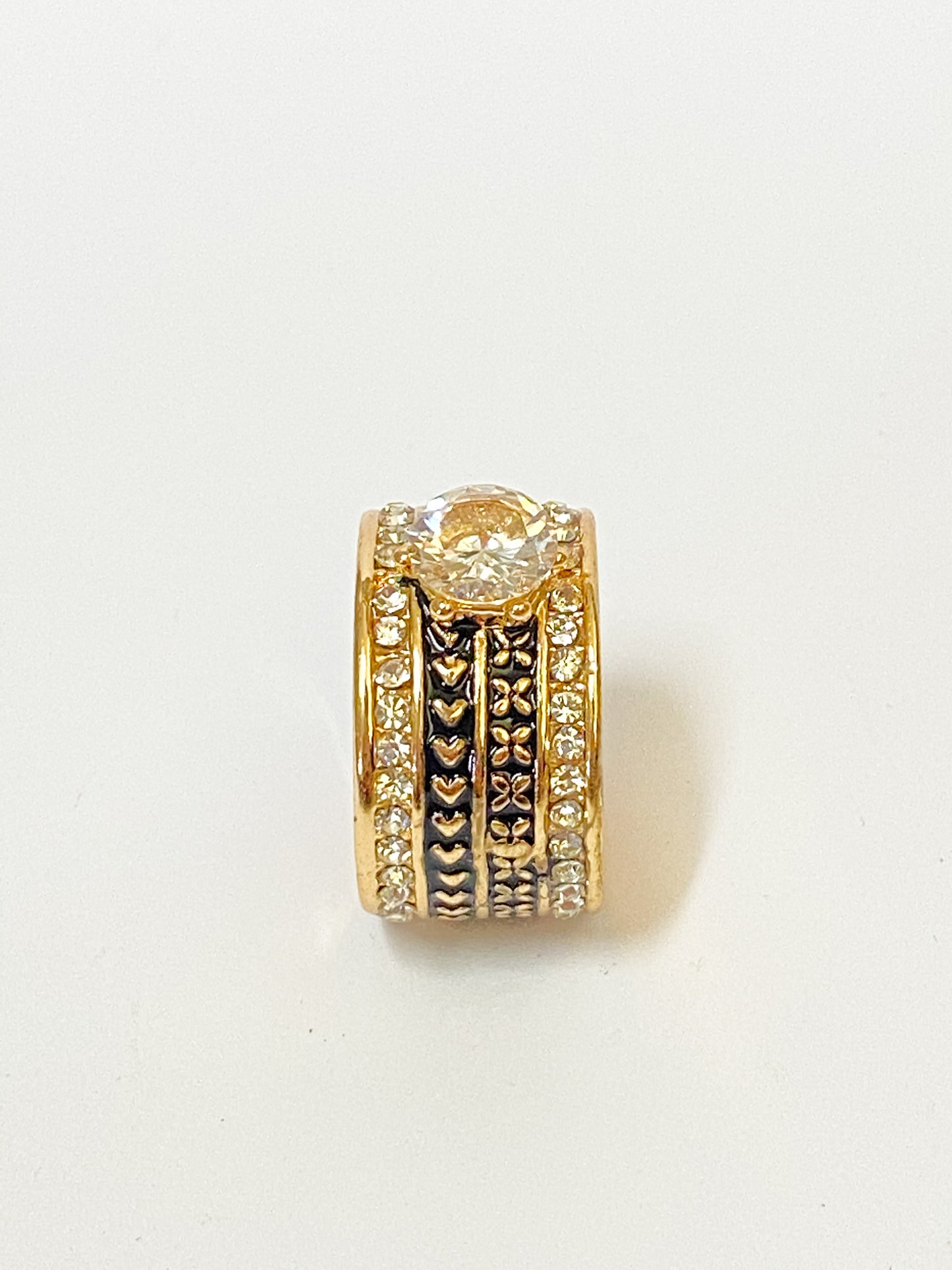 FILIALOFA - Cubic Zirconia Tribal Design Ring