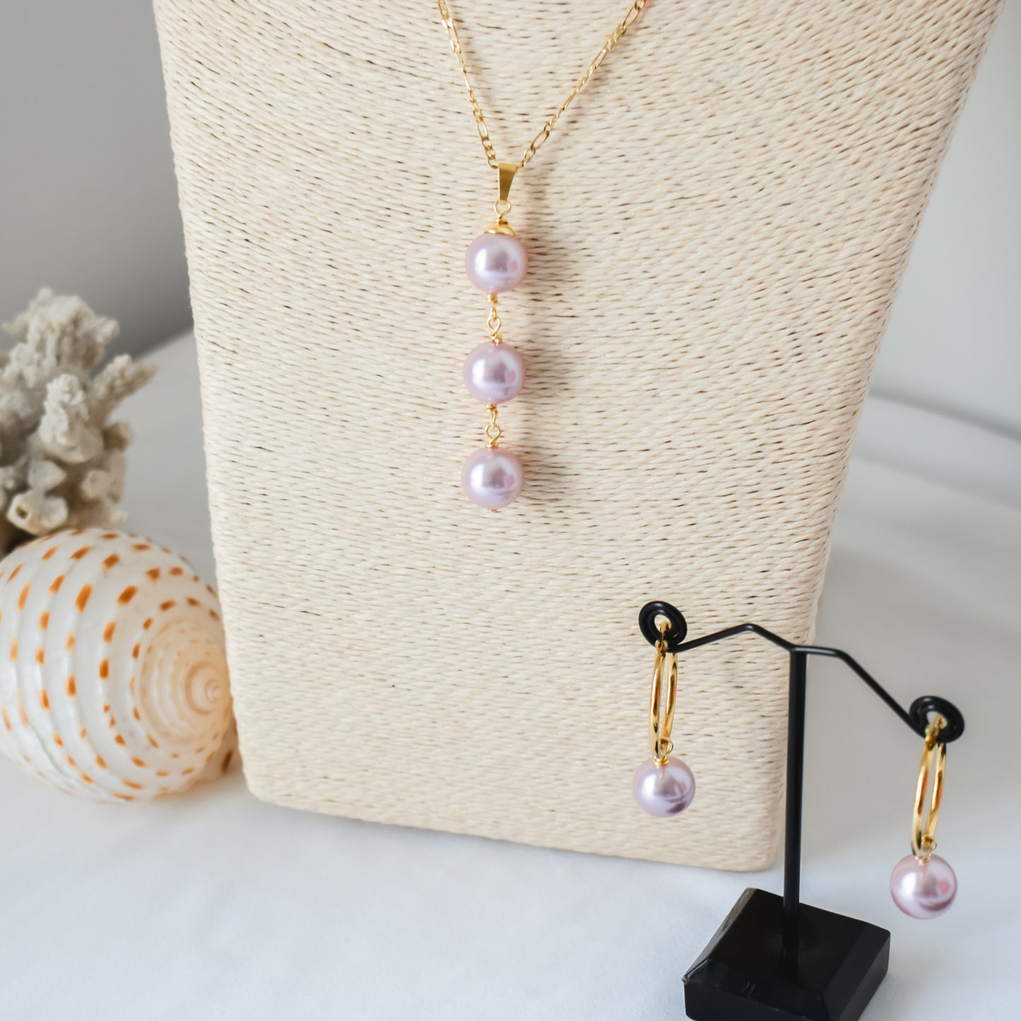 CELESTE - Swarovski Pearl Drop Design Set - MULTICOLOUR VARIETY - 14k Goldfilled