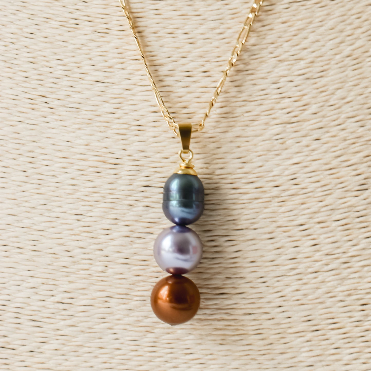 SWAROVSKI BLENDING PEARL SETS- Natural x Swarovski - Multicolour Variety - 14k GOLDFILLED
