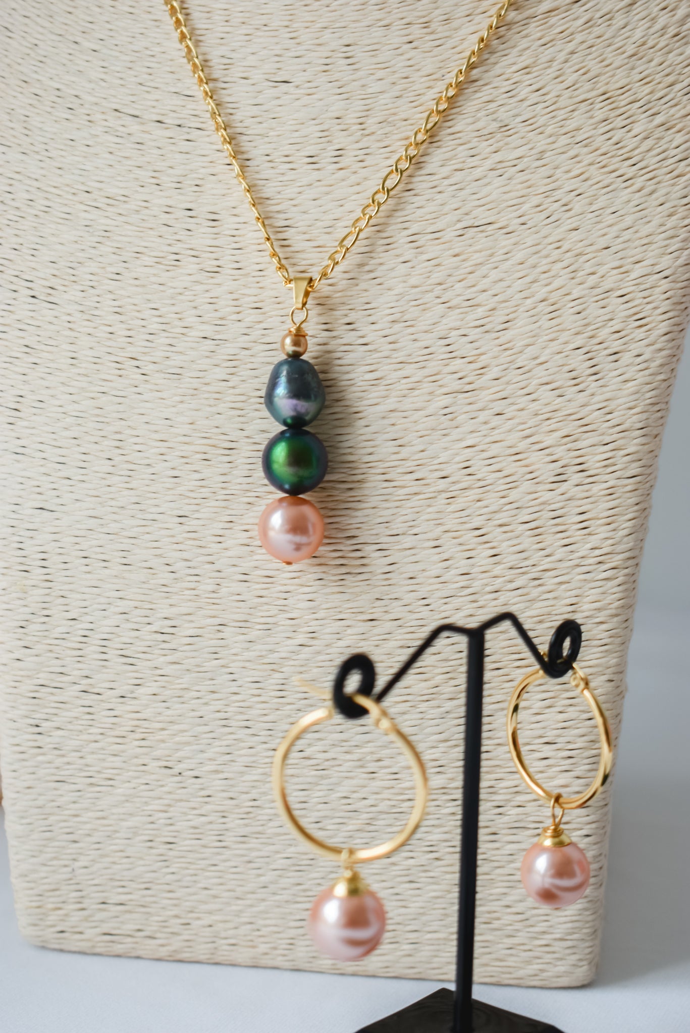 SWAROVSKI BLENDING PEARL SETS- Natural x Swarovski - Multicolour Variety - 14k GOLDFILLED