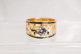 PUAMERIA CZ DIAMOND GOLDFILLED RING