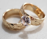 Gold-filled Couple Ring Set